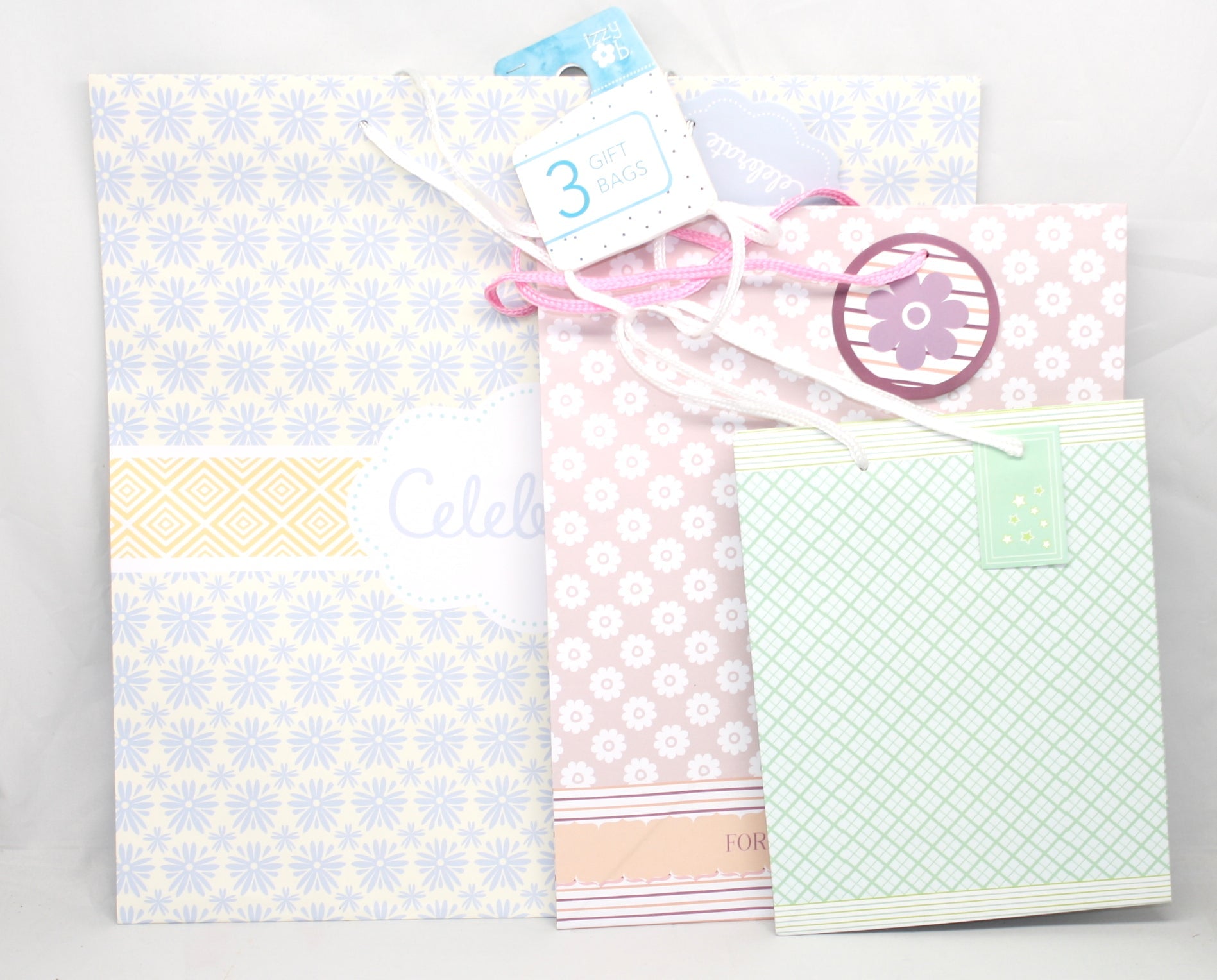 3 Piece Value Celebration Gift Bag Set