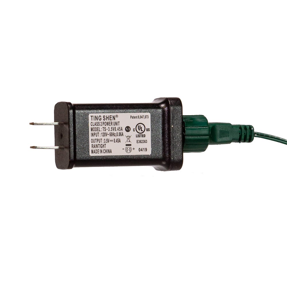 30-Light Warm White Fairy LED Gold Star Treetop - 15 Inch