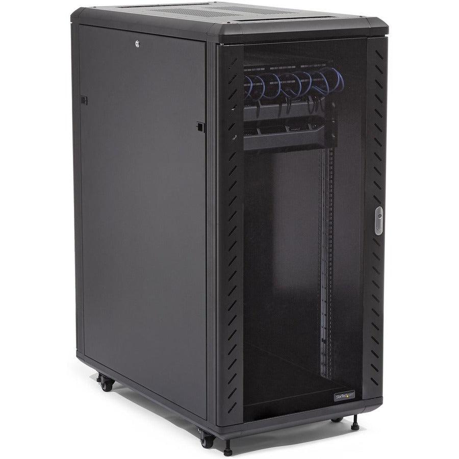 32U Server Rack Cabinet - Lockable Enterprise Data Center Solution | StarTech RK3236BKF