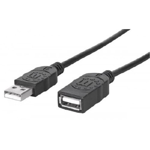 EXTENSION CABLE - USB 2.0 A LEFT CONNECTOR - MALE LEFT GENDER - USB 2.0 A RIGHT