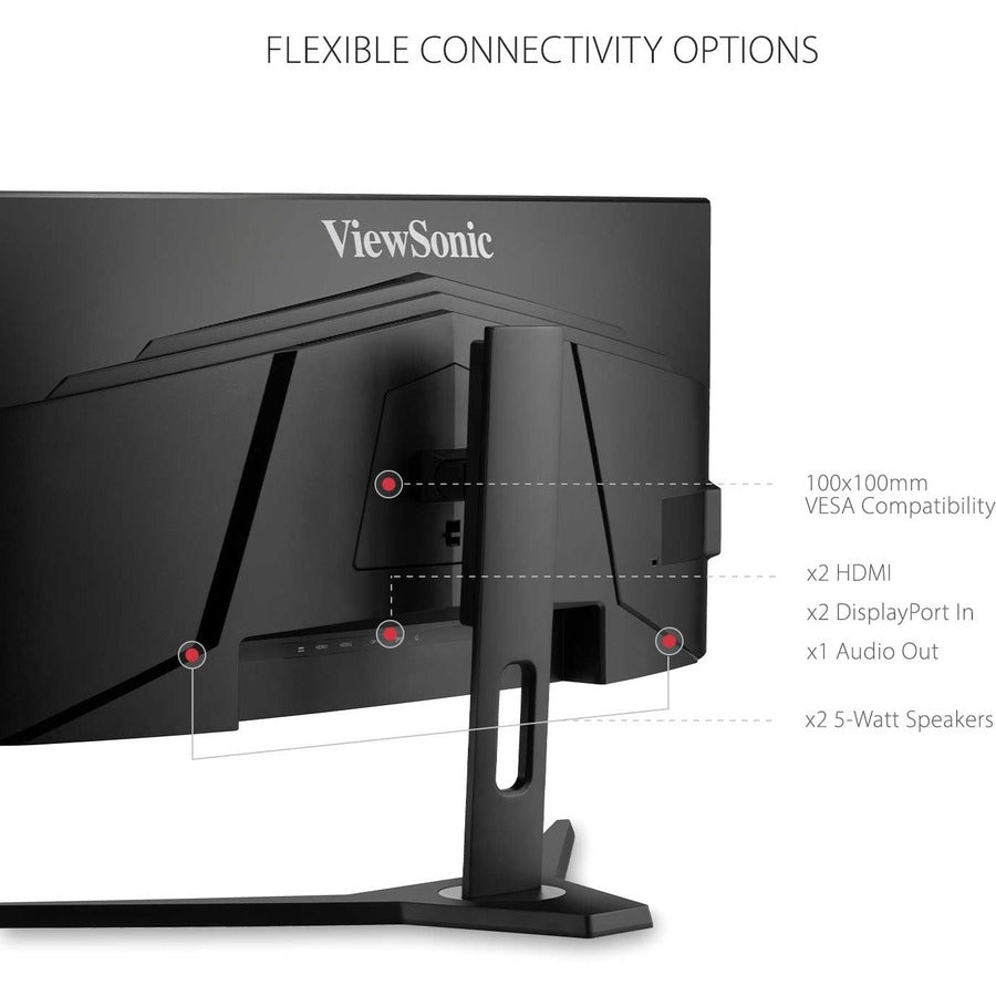 34 Inch Curved Gaming Monitor - 180Hz WQHD Ultrawide Display | ViewSonic VX3418-2KPC