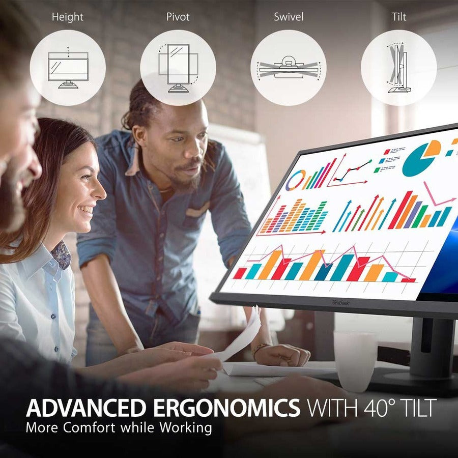 34 Inch Ultrawide Monitor - USB-C Docking Display (90W) | ViewSonic VG3456