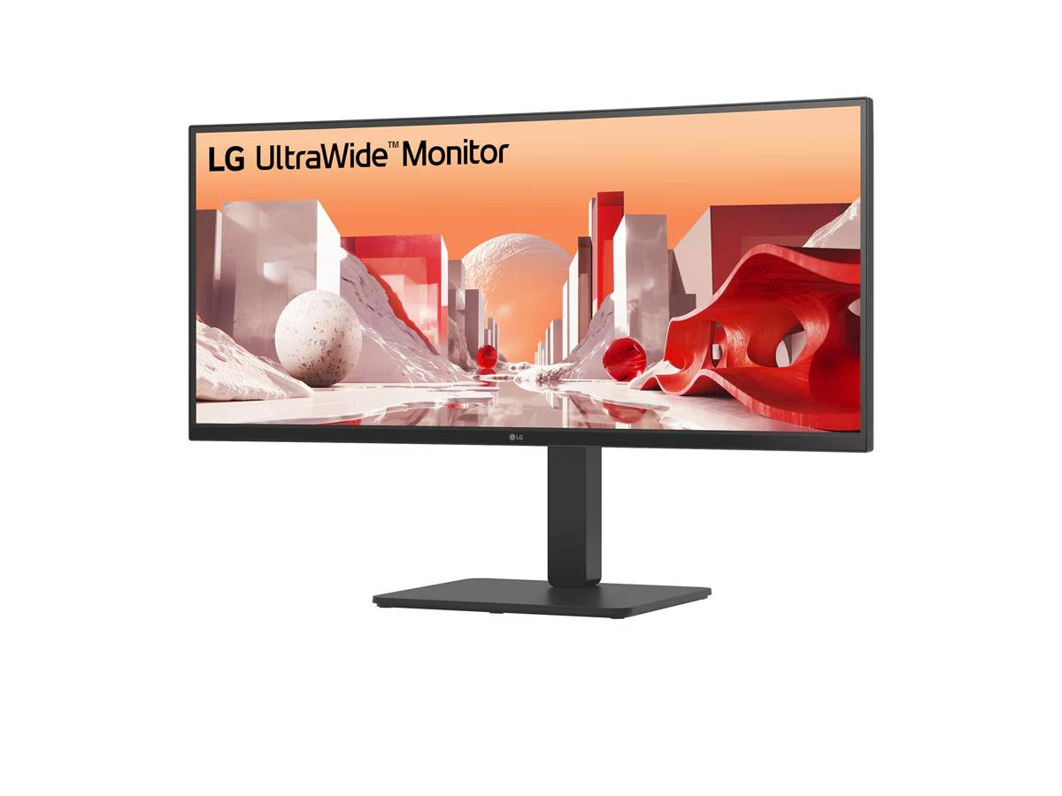 34 UltraWide Curved Monitor - QHD IPS Display with Built-in Webcam | LG 34BA85QE-B