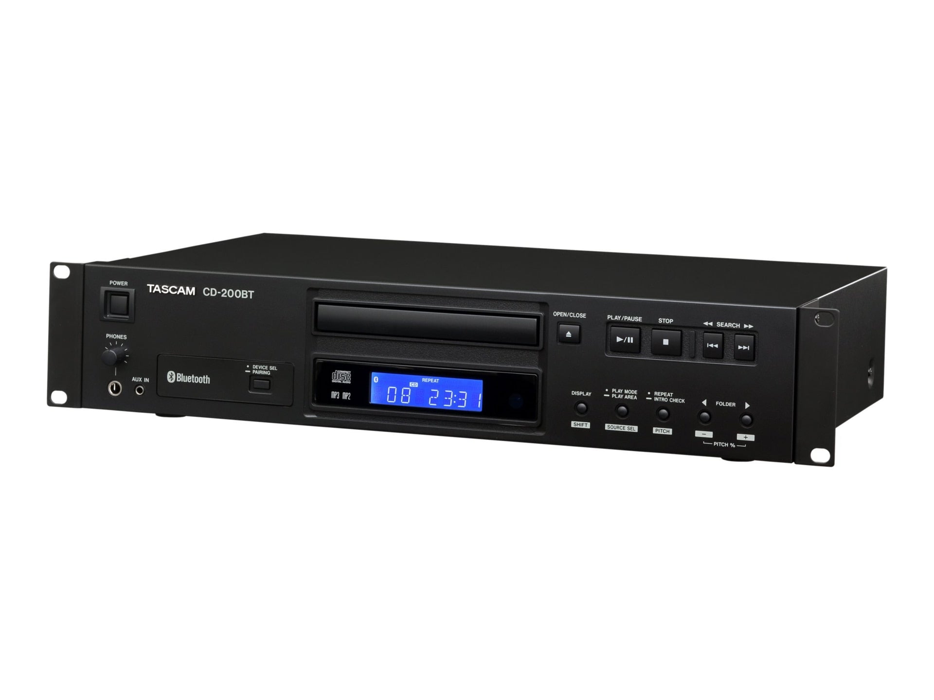 TASCAM CD-200BT Professional CD Player with Bluetooth