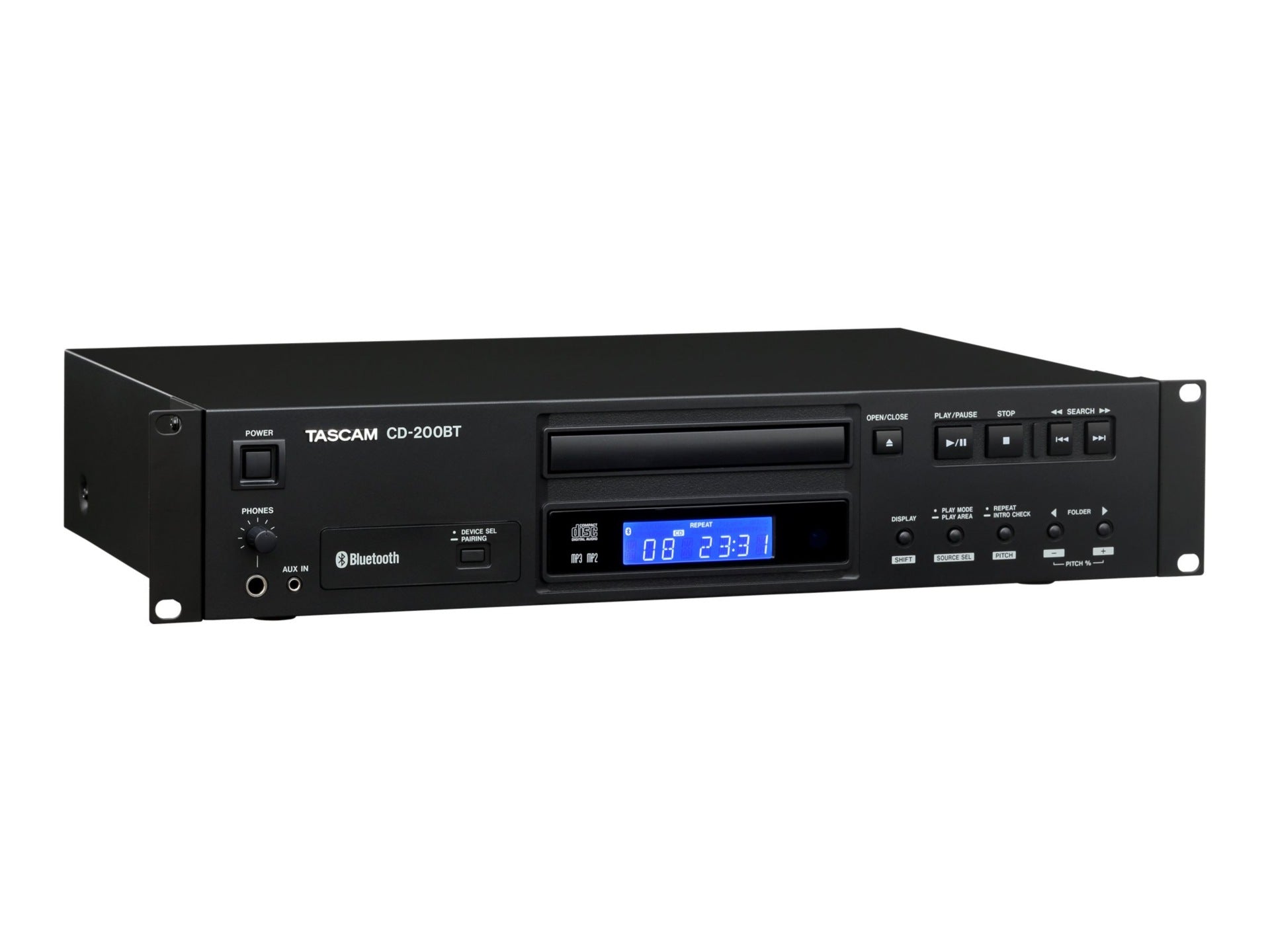 TASCAM CD-200BT Professional CD Player with Bluetooth