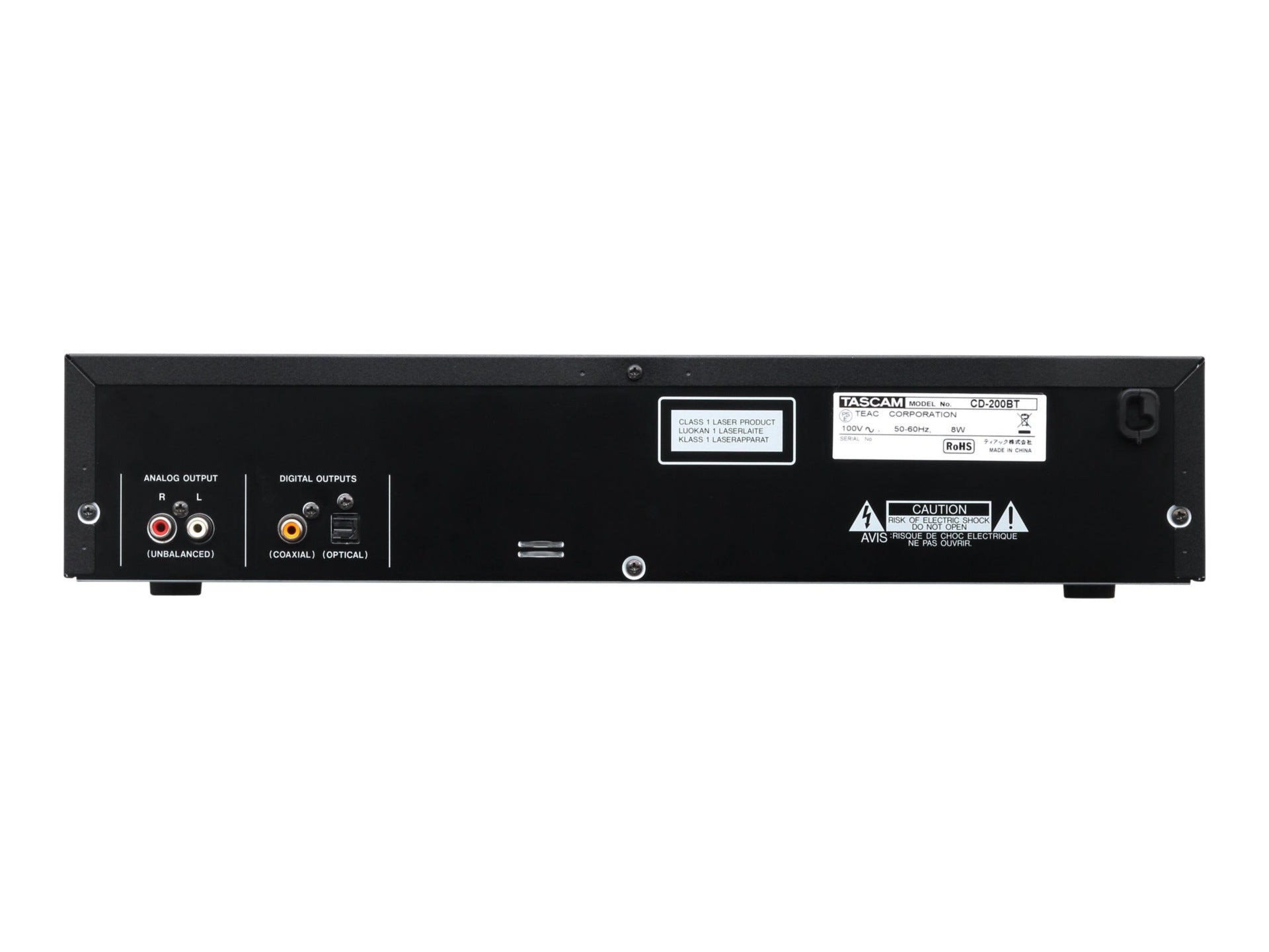 TASCAM CD-200BT Professional CD Player with Bluetooth