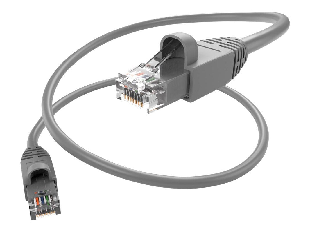 35Ft Gray Cat6A 10 Gigabit Patch Cable, Utp, Snagless
