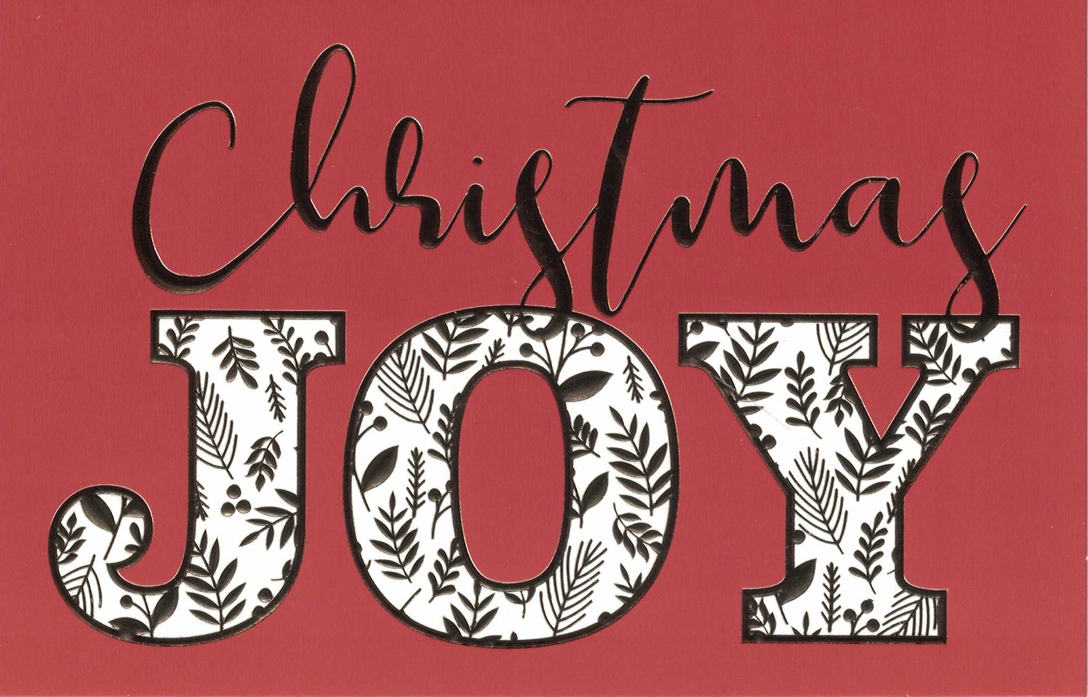 36 Count Christmas Card Set - Christmas Joy