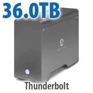36.0TB OWC Node Titan SE Thunderbolt NVMe RAID External Storage Solution with
