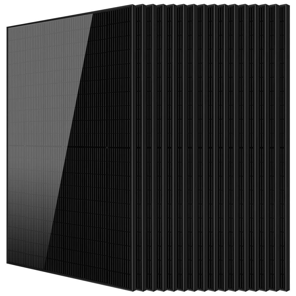 370W/ 415W/ 440W/ 500W Mono Black PERC Solar Panel UL 61730 CEC Listed