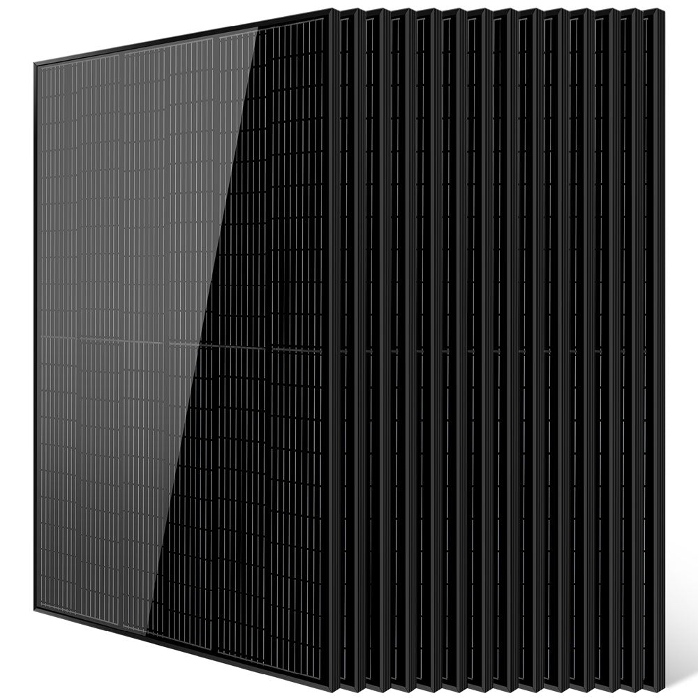 370W/ 415W/ 440W/ 500W Mono Black PERC Solar Panel UL 61730 CEC Listed