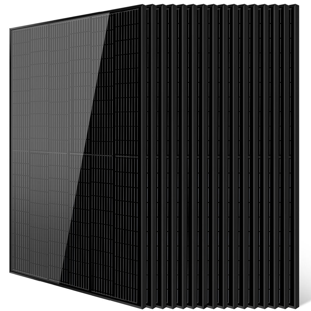 370W/ 415W/ 440W/ 500W Mono Black PERC Solar Panel UL 61730 CEC Listed