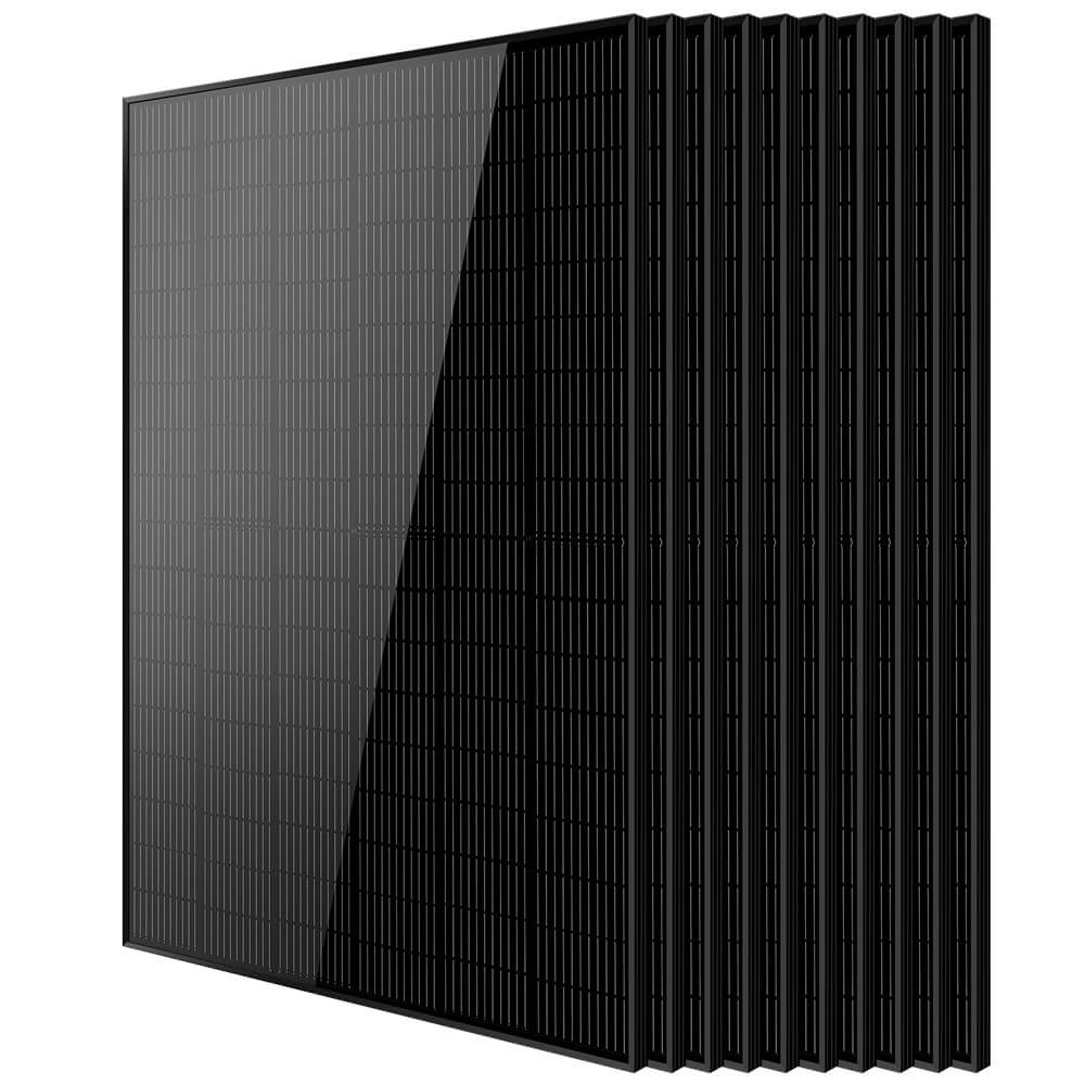 370W/ 415W/ 440W/ 500W Mono Black PERC Solar Panel UL 61730 CEC Listed
