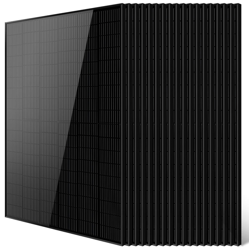 370W/ 415W/ 440W/ 500W Mono Black PERC Solar Panel UL 61730 CEC Listed