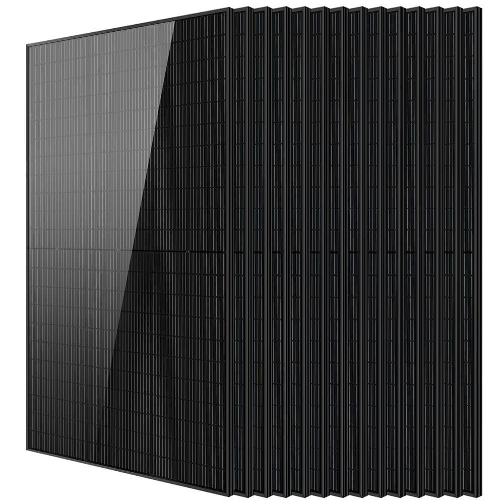 370W/ 415W/ 440W/ 500W Mono Black PERC Solar Panel UL 61730 CEC Listed