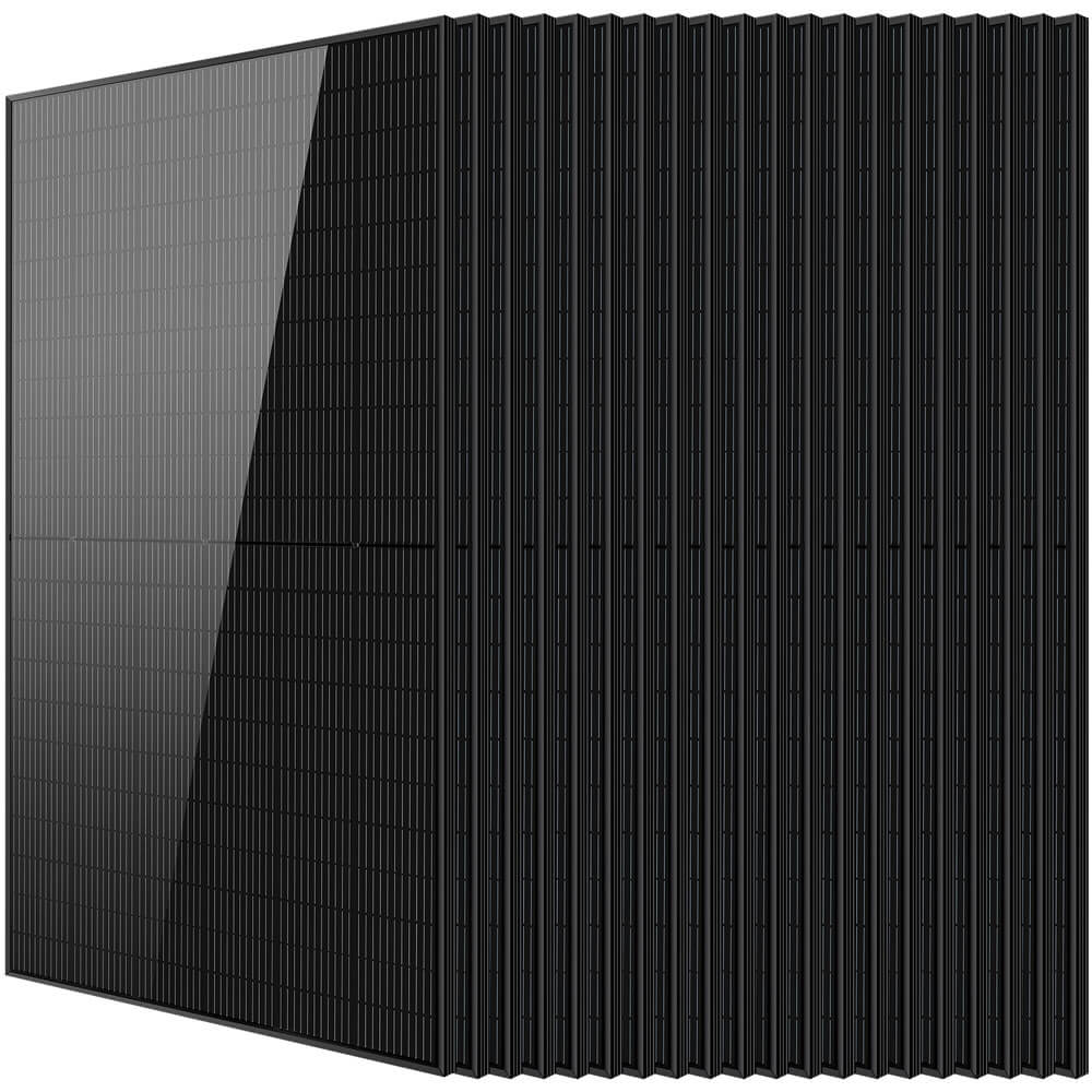 370W/ 415W/ 440W/ 500W Mono Black PERC Solar Panel UL 61730 CEC Listed