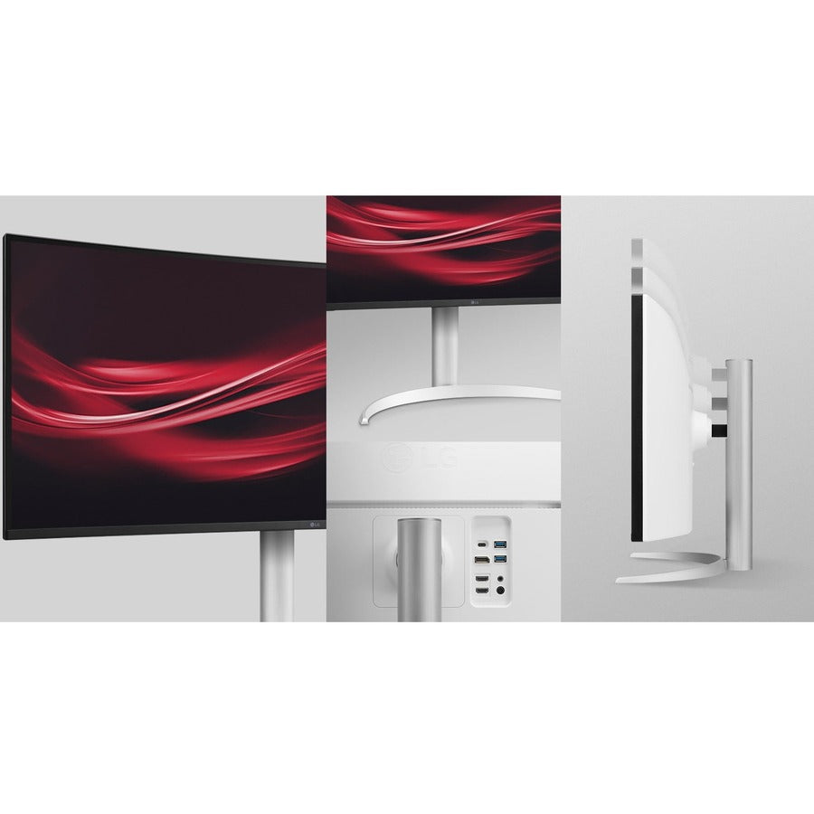 38 Inch Monitor Curved - LG UltraWide IPS QHD+ Display | Tecisoft 38BP85C-W