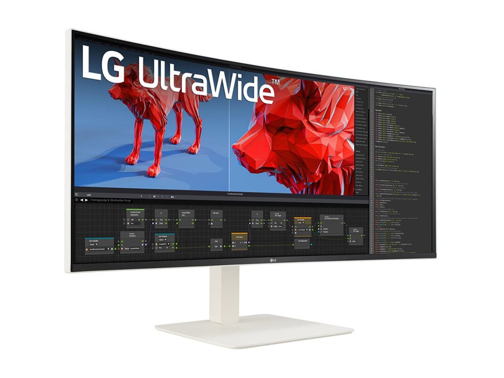 38 Inch Monitor Curved - UltraWide QHD+ Gaming Display | LG Electronics 38BR85QC-W