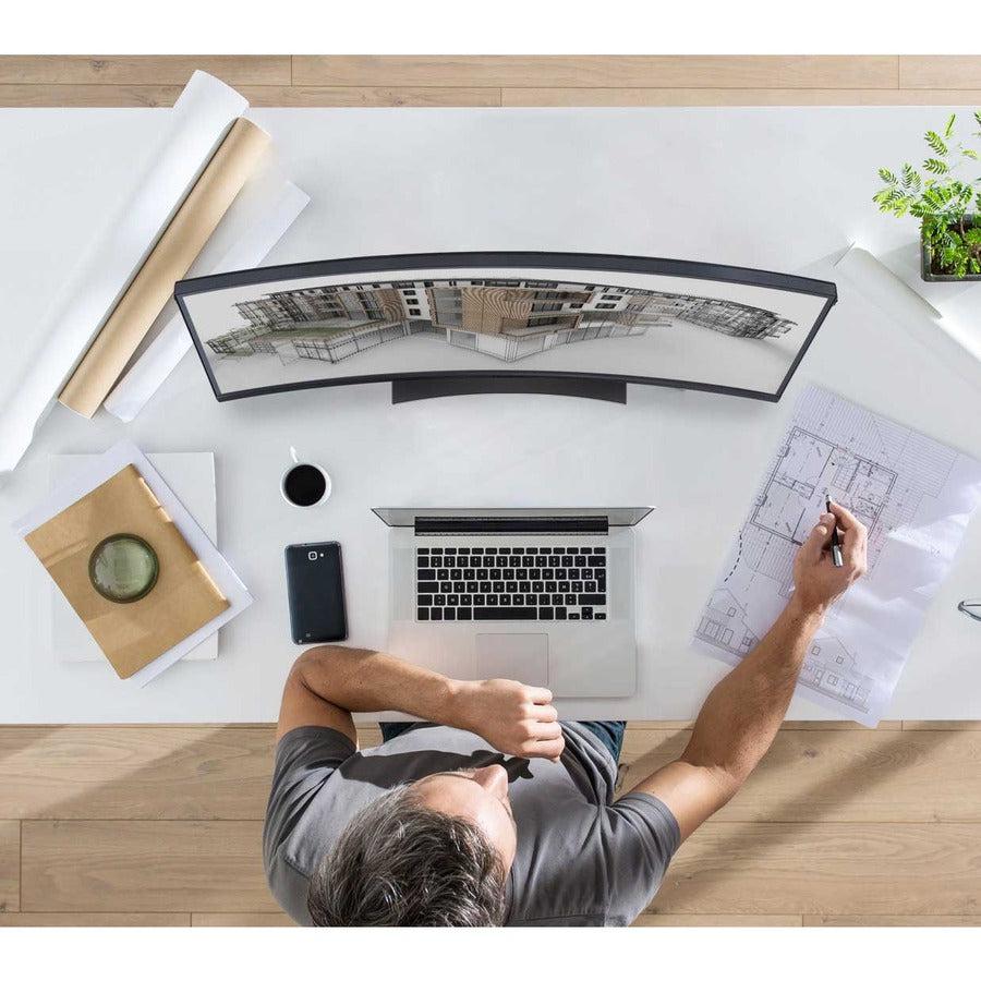 38 Inch Monitor Curved - ViewSonic VP3881a WQHD+ Pantone Validated Professional Display | TecISoft