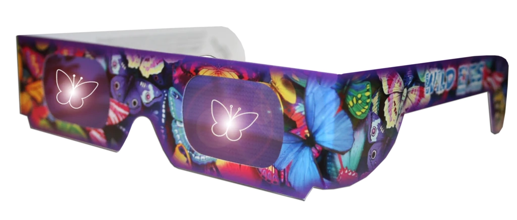 3D Glasses - Butterflies