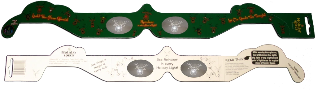 3D Glasses - Reindeer