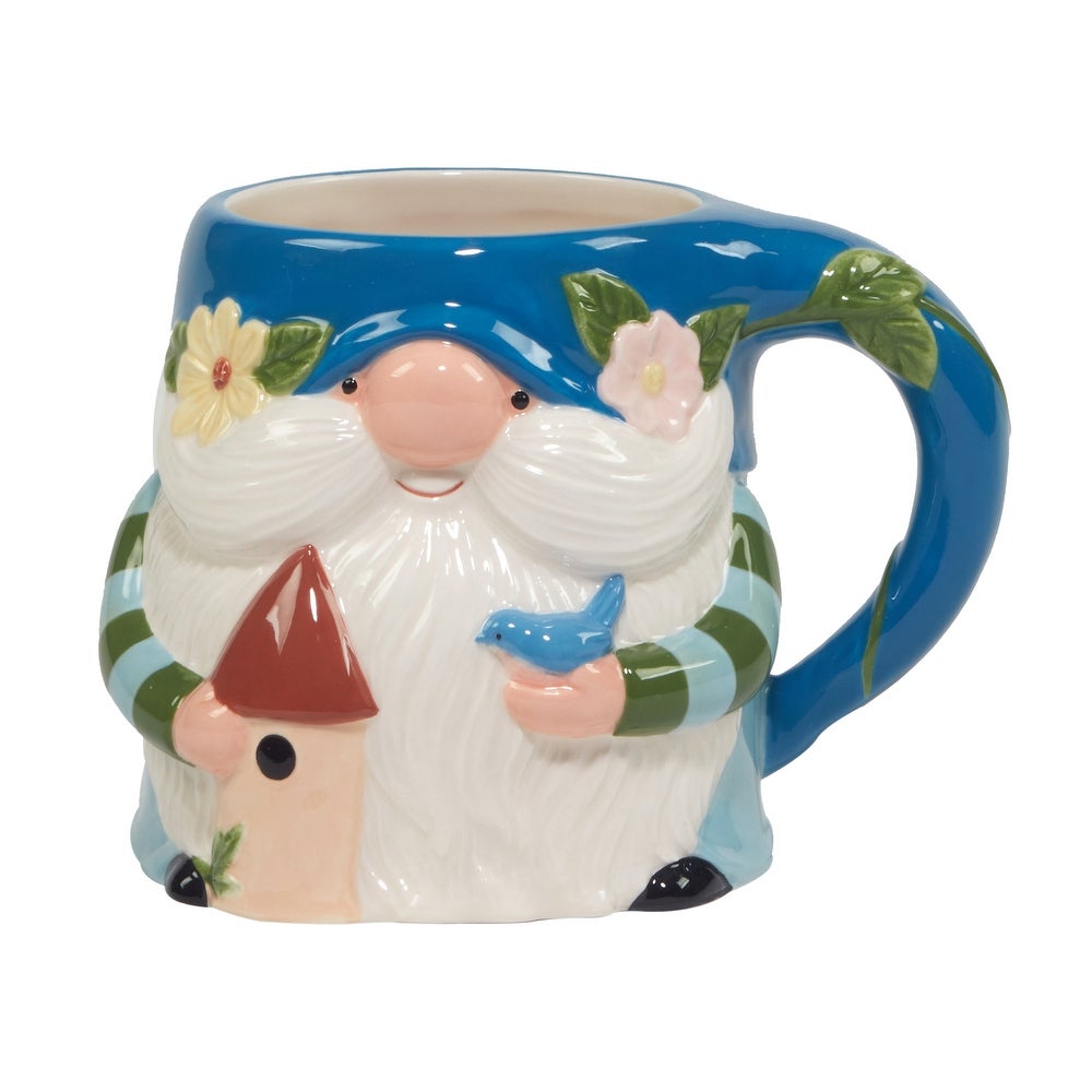 3D Gnome Mug - Blue