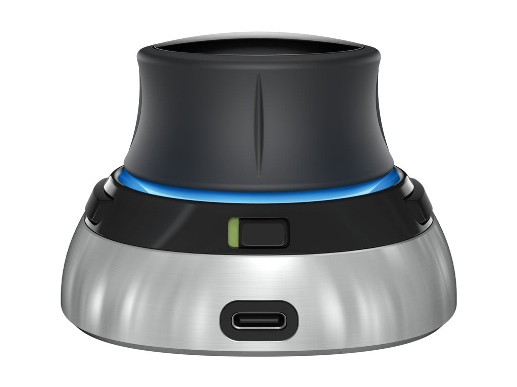 3Dconnexion SpaceMouse Wireless - 3D mouse - 2 buttons - wireless - Bluetooth, 2.4 GHz