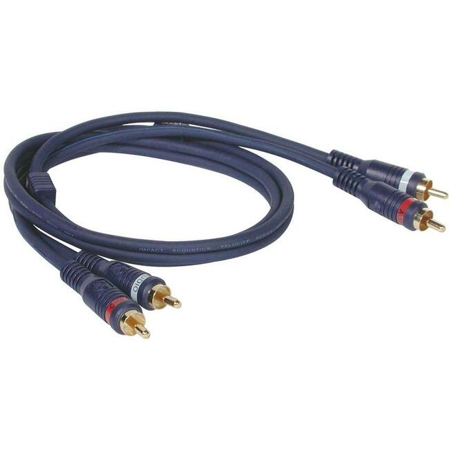 3Ft Velocityandtrade; Rca Stereo Audio Cable