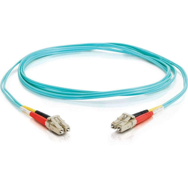 3M Lc-Lc 10G Om3 Dpx Mm Fiber-Aqua