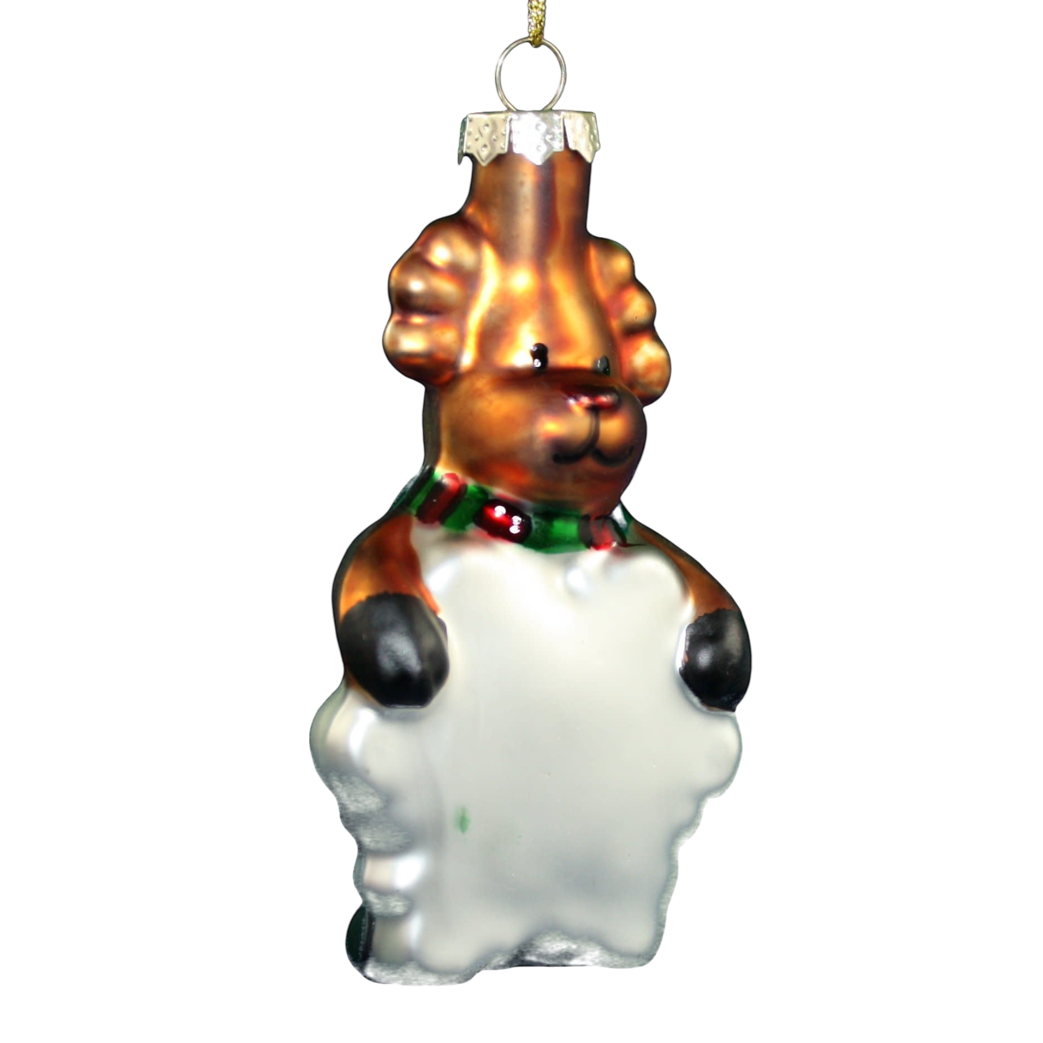 4 Inch Glass Ornaments To Personalize - Moose