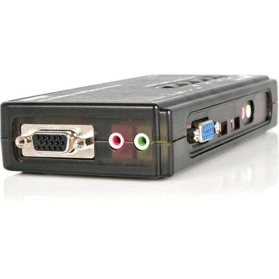 4 Port USB KVM Switch with Cables - Professional Computer Control Solution | StarTech.com SV411KUSB