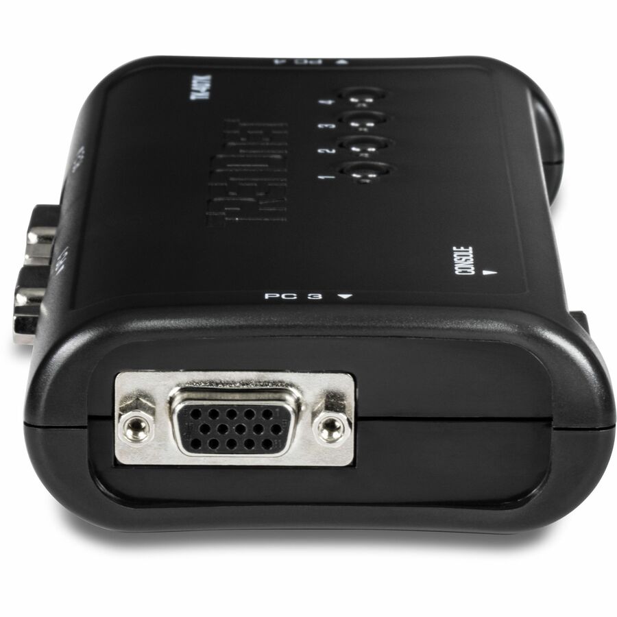 4 Port USB KVM Switch with Cables - VGA Computer Switching Solution | TRENDnet TK-407K