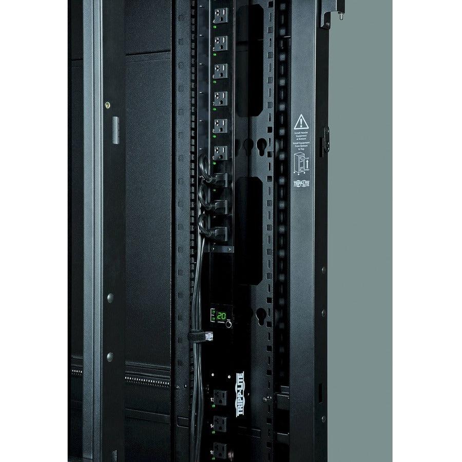 42U Server Rack - Data Center Rack Enclosure with Locking Doors | Tripp Lite SR42UB