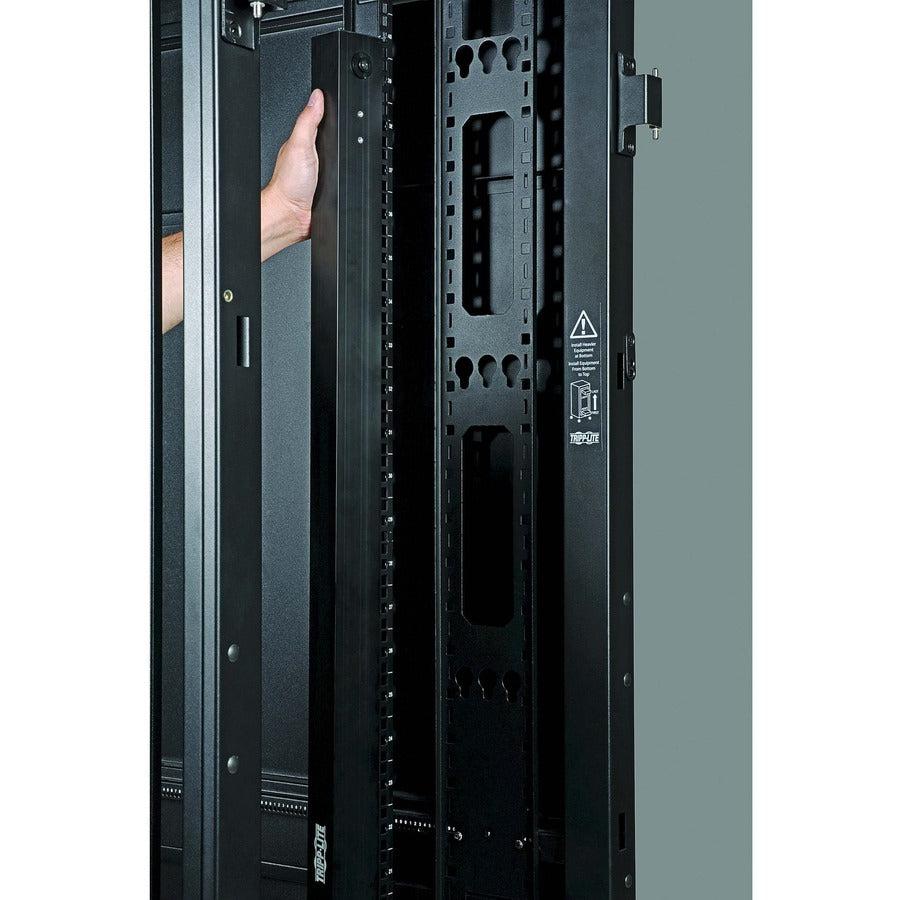 42U Server Rack - Data Center Rack Enclosure with Locking Doors | Tripp Lite SR42UB