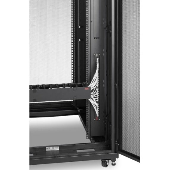 42U Server Rack Enclosure - Data Center Cabinet with Cable Management | APC AR2580