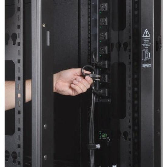 42U Server Rack Enclosure - Seismic Rated NEBS Zone 4 Data Center Cabinet | Tripp Lite SR42UBZ4