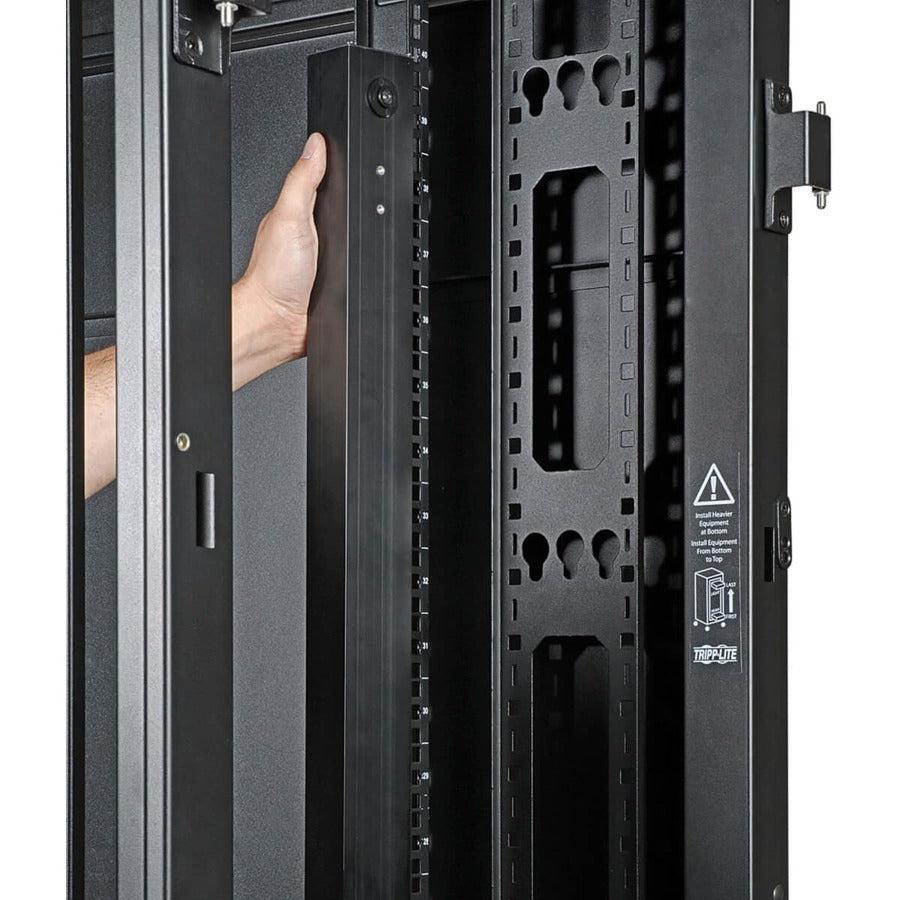 42U Server Rack Extra Deep - Data Center Cabinet with Cable Management | Tripp Lite SR42UBDP48