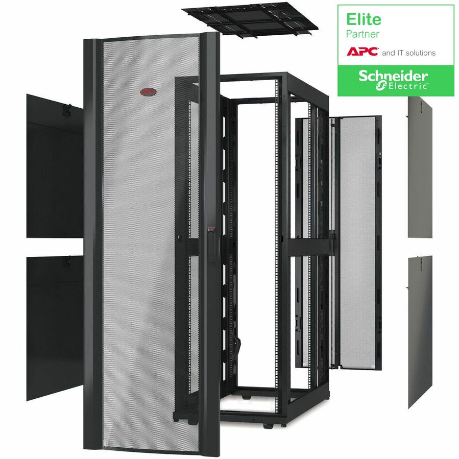 42U Server Rack - NetShelter SX Data Center Enclosure | tecisoft.com AR3100X610