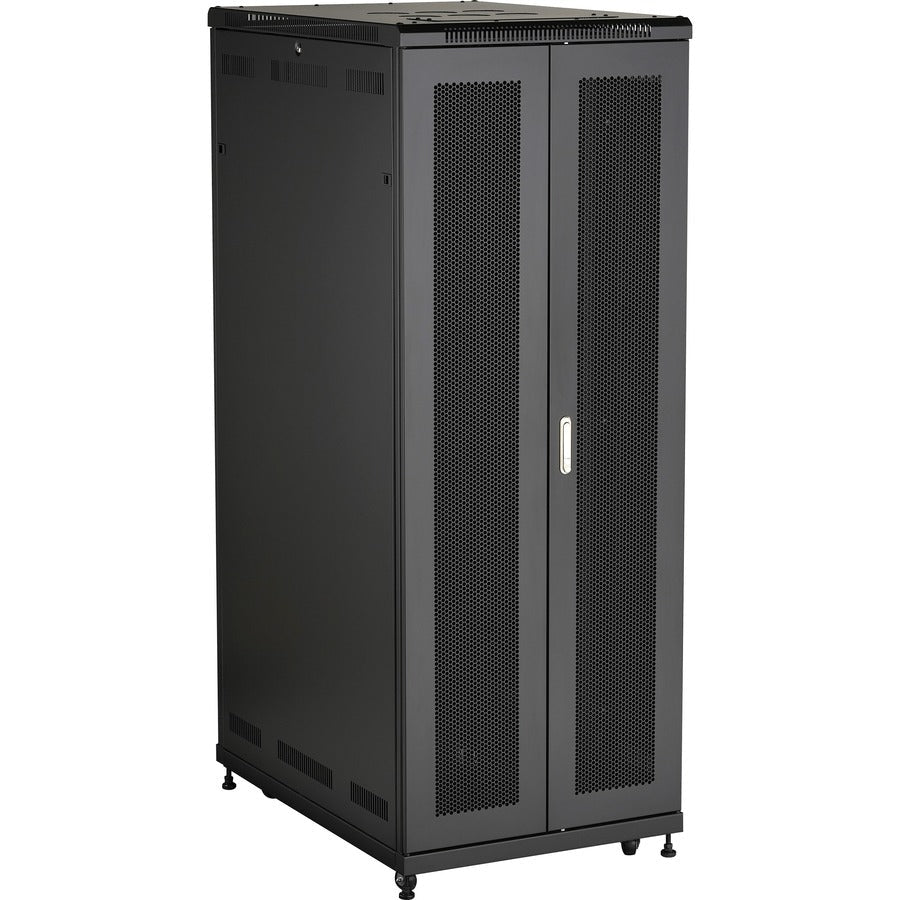 42U Server Rack with Split Rear Door and Mesh Front - Black Box Select Plus Cabinet RM2545A