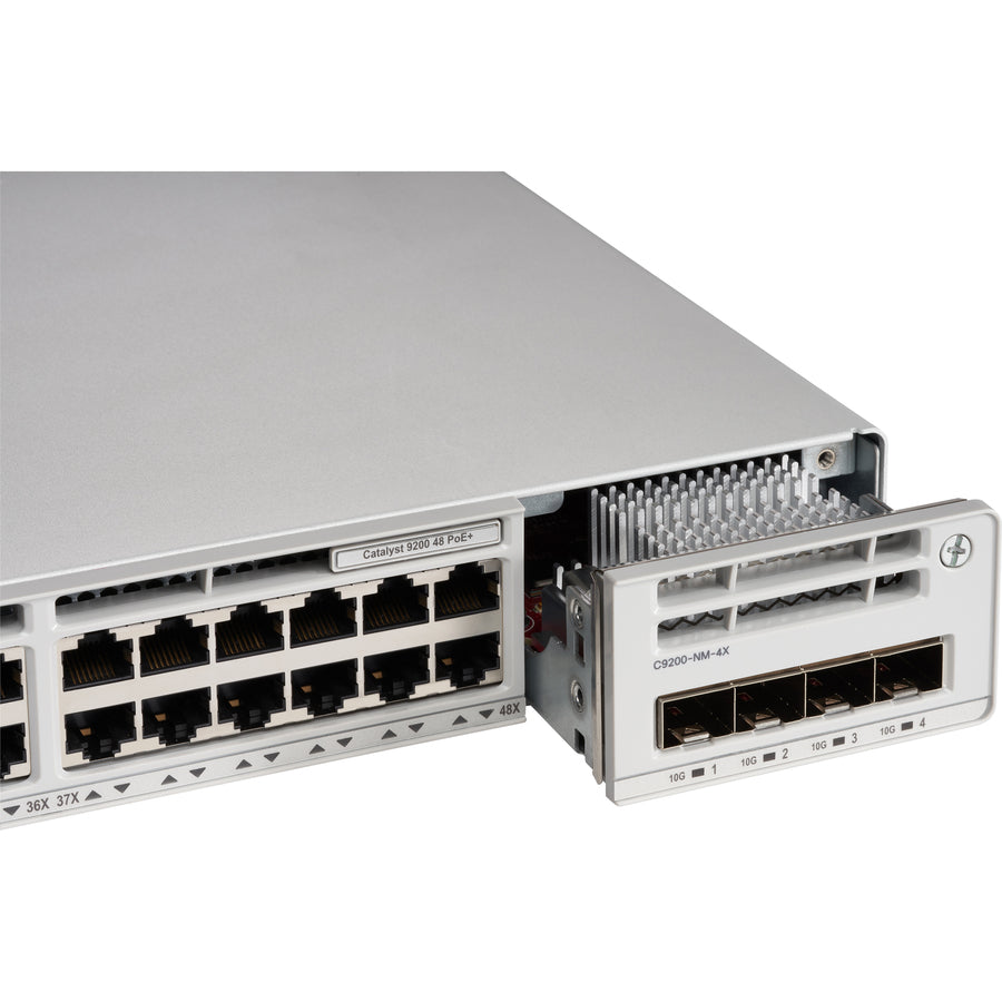 48 Port PoE Switch - Cisco Catalyst 9200 Network Essentials Gigabit | Tecisoft C9200-48P-E