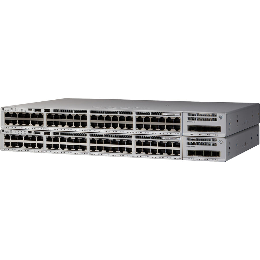 48 Port PoE Switch - Cisco Catalyst 9200 Network Essentials Gigabit | Tecisoft C9200-48P-E