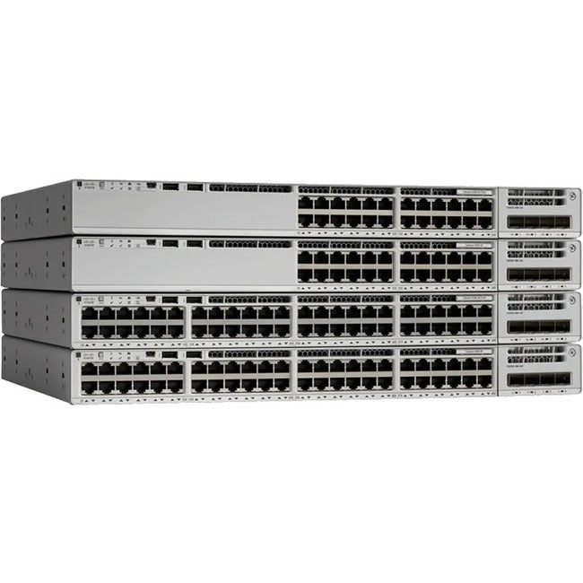 48 Port PoE Switch - Cisco Catalyst 9200L C9200L-48PXG4X-EDU Academic Edition with 10G Uplinks | TecISoft