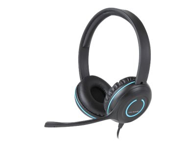 Cyber Acoustics AC-5002 Stereo Headset with 3.5mm Combo Plug