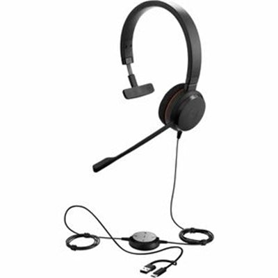Jabra Evolve 20 USB-C/A MS Mono Headset