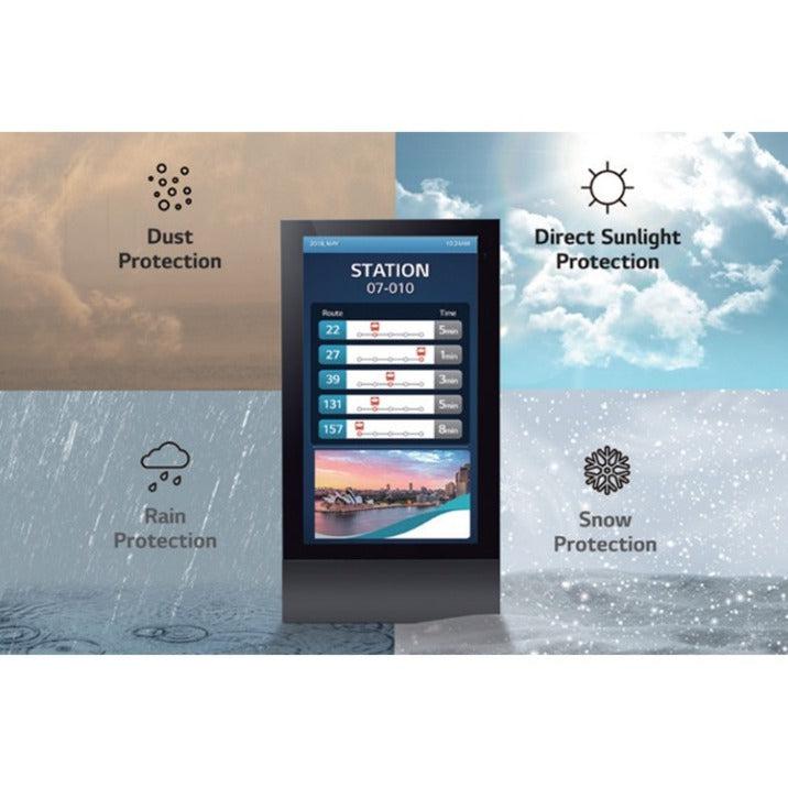 49XE4F-M | IP-rated Monitor for Outdoor Display | High Brightness