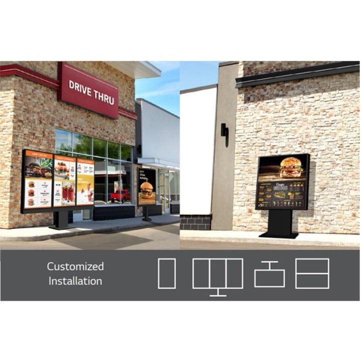 49XE4F-M | IP-rated Monitor for Outdoor Display | High Brightness