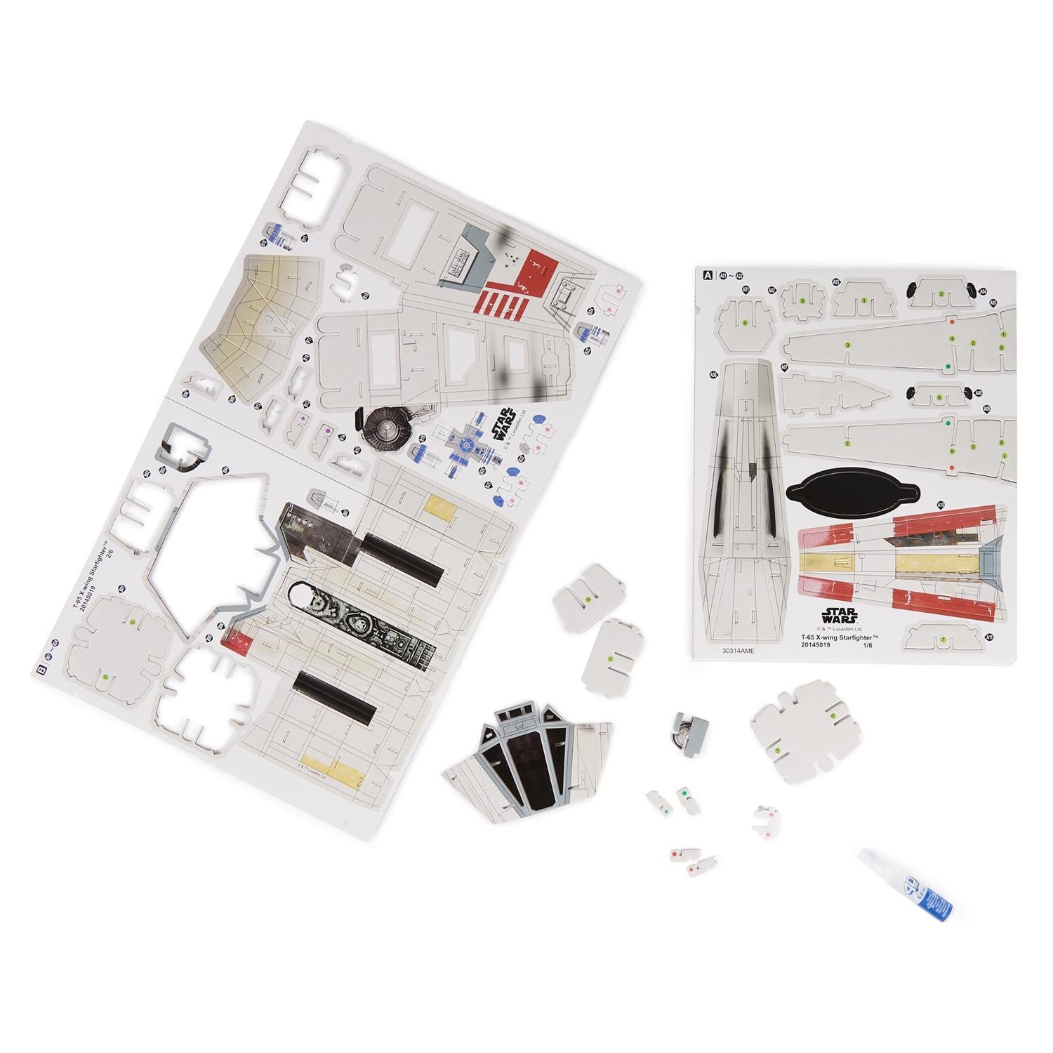 4D Build Star Wars T-65 Wing Star Fighter