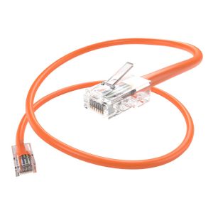 4Ft Orange Cat5E Patch Cable, Utp, No Boots