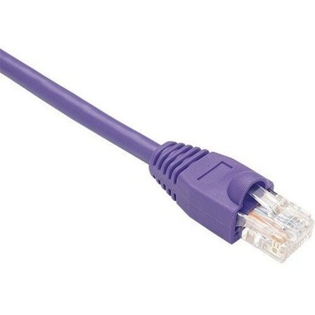 4Ft Purple Cat5E Patch Cable, Utp, Snagless
