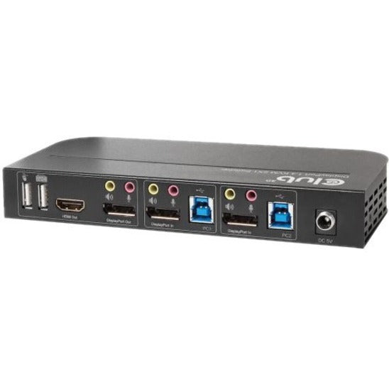 4K DisplayPort KVM Switch - CLUB 3D CSV-7210 Dual Monitor HDMI 2.0 | TecISoft